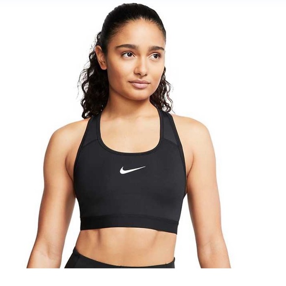 NWT Nike Women's Swoosh Band Medium Support Sports Bra - Picture 1 of 8